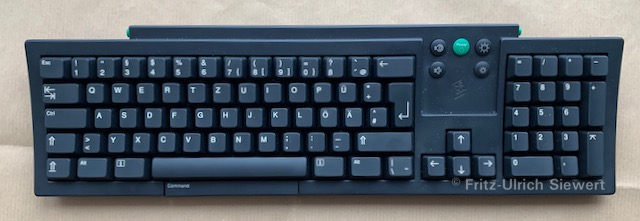 NeXT ADB Tastatur von oben